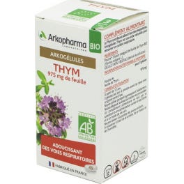 Arkogelules Thym Bio 45caps