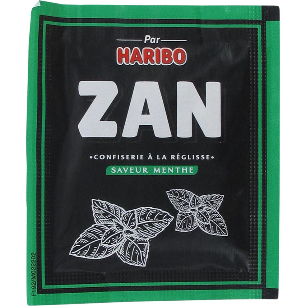 Haribo Zan Réglisse Menthe 12G