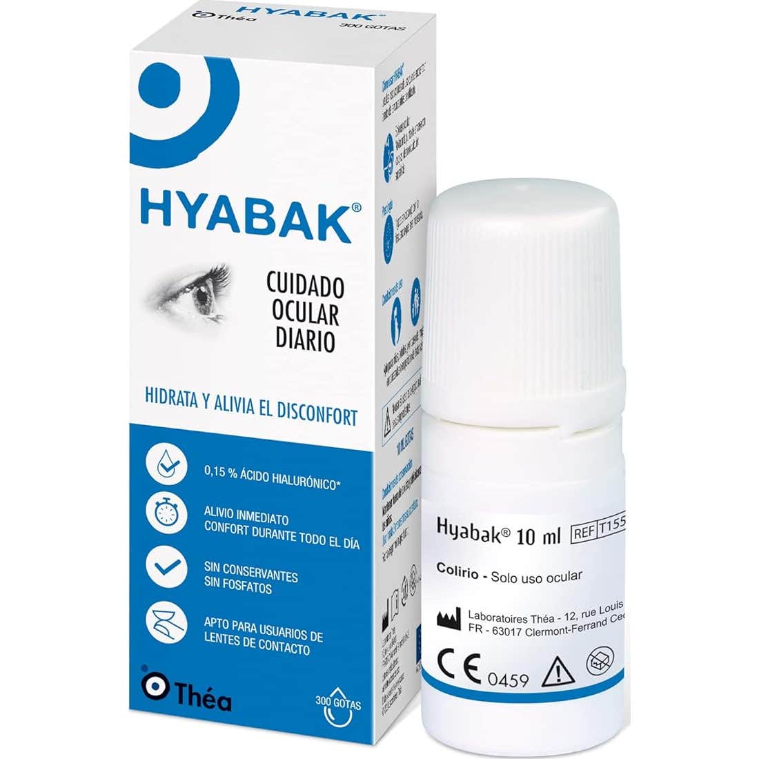 Hyabak Collyre Soin Oculaire Quotidien 10ml