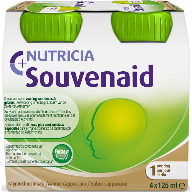 Souvenaid Cappuccino 4x125 Ml
