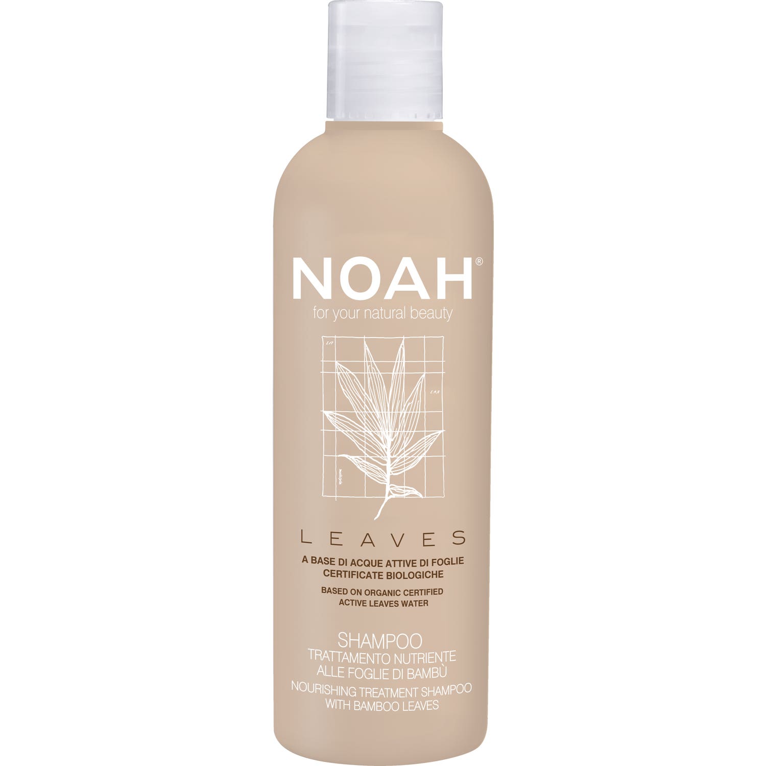 Noah Shampooing Nourrissant aux Feuilles de Bambou 250ml