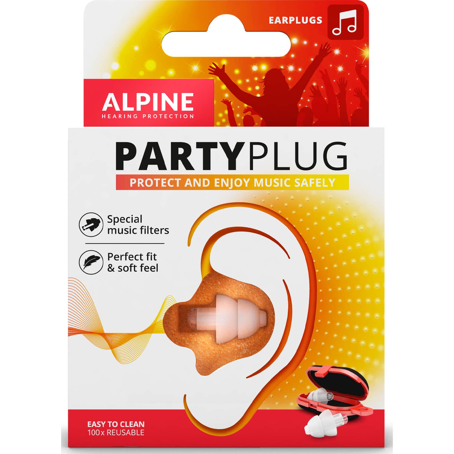 Bouchons d'oreilles Alpine Partyplugs