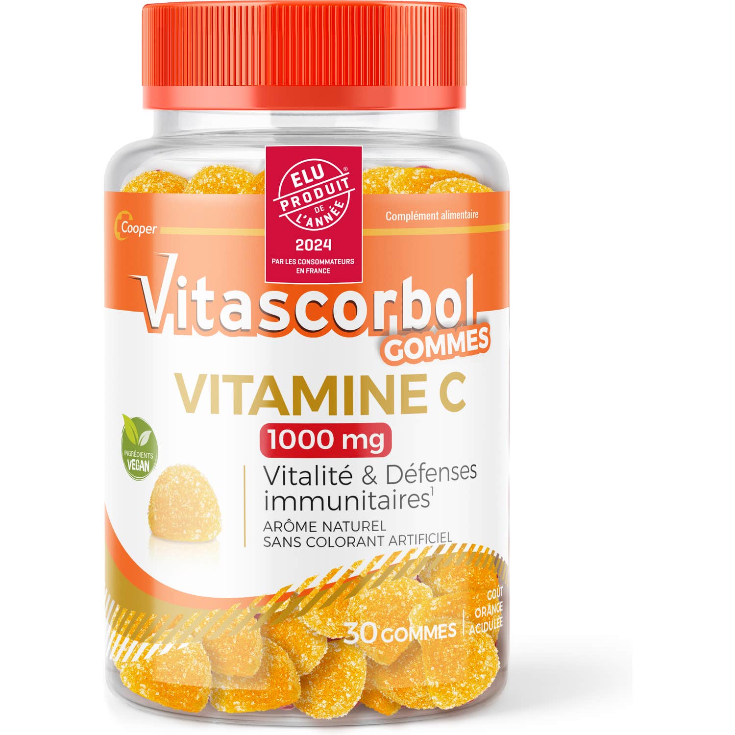 Vitascorbol Vitamine C 1000mg 30 Gommes