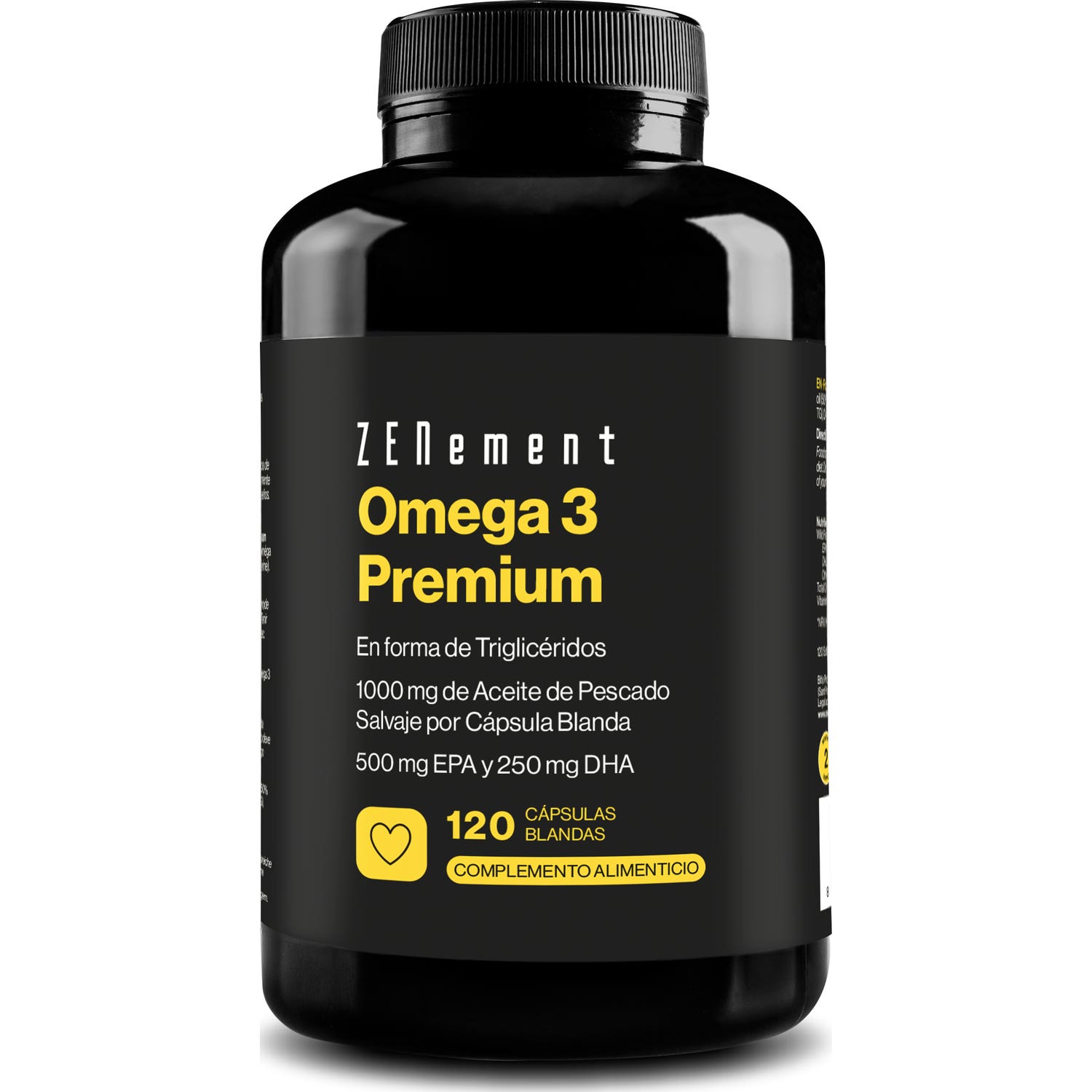 Zenement Omega Premium 120Caps Blandas Taille 3