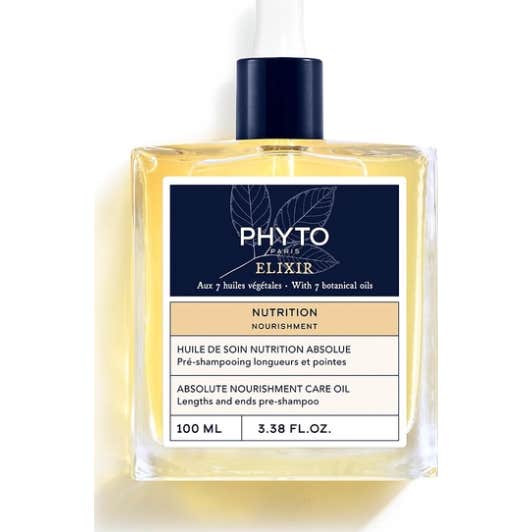 Phyto Elixir Huile De Soin Nutrition Absolue Pré-Shampooing 100ml