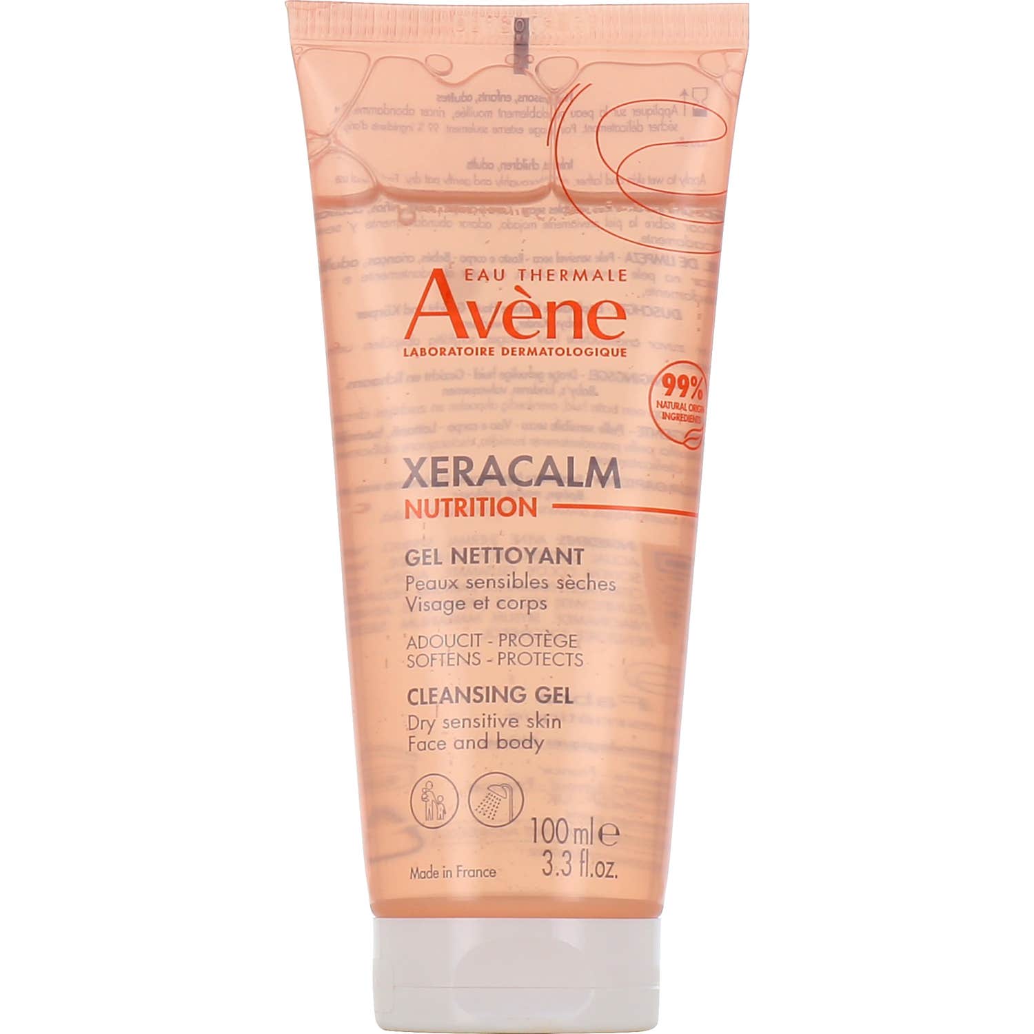 Avène Xeracalm Nutrition Gel Nettoyant 100ml