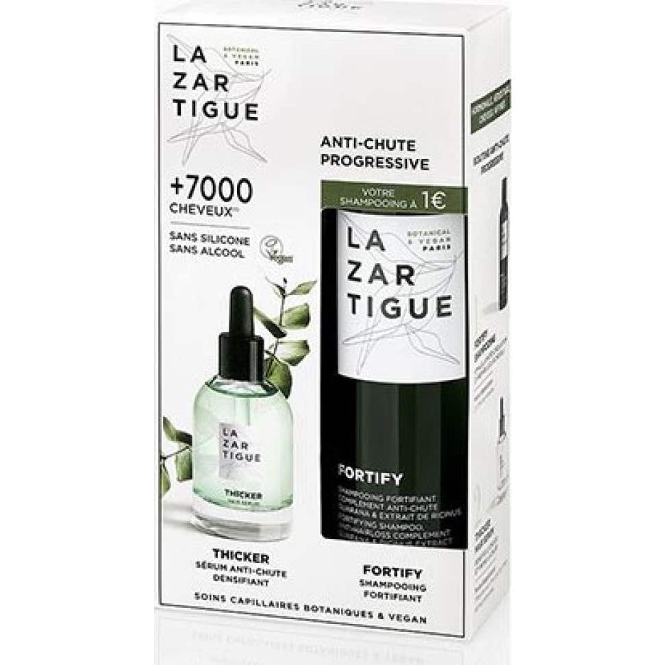 LAZARTIGUE Coffret Anti-chute Thicker + Shampoing Fortify