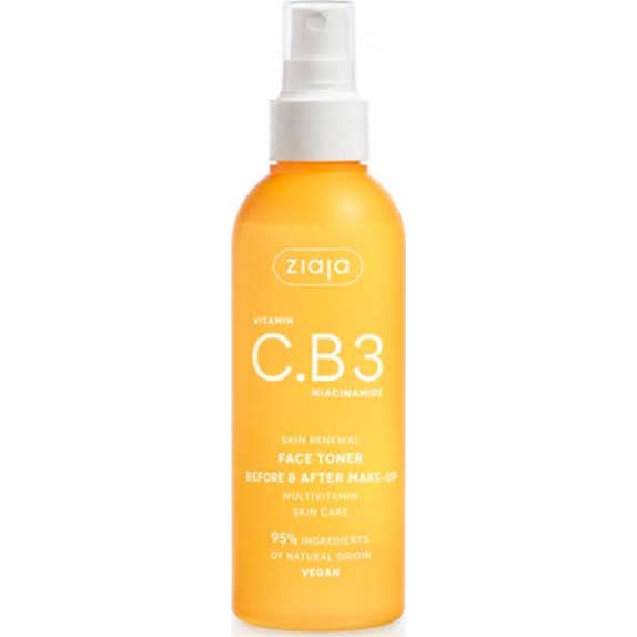 Ziaja Vitamin C.B3 Niacinamide Face Toner 190ml