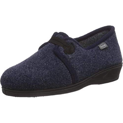 Scholl Sanya Chausson Bleu Foncé Taille 35 1 Paire