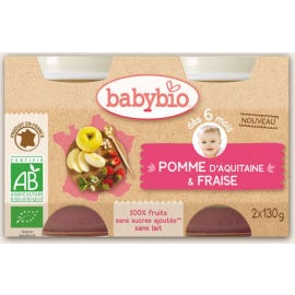 Babybio Petit Pot Fruits 2x130g