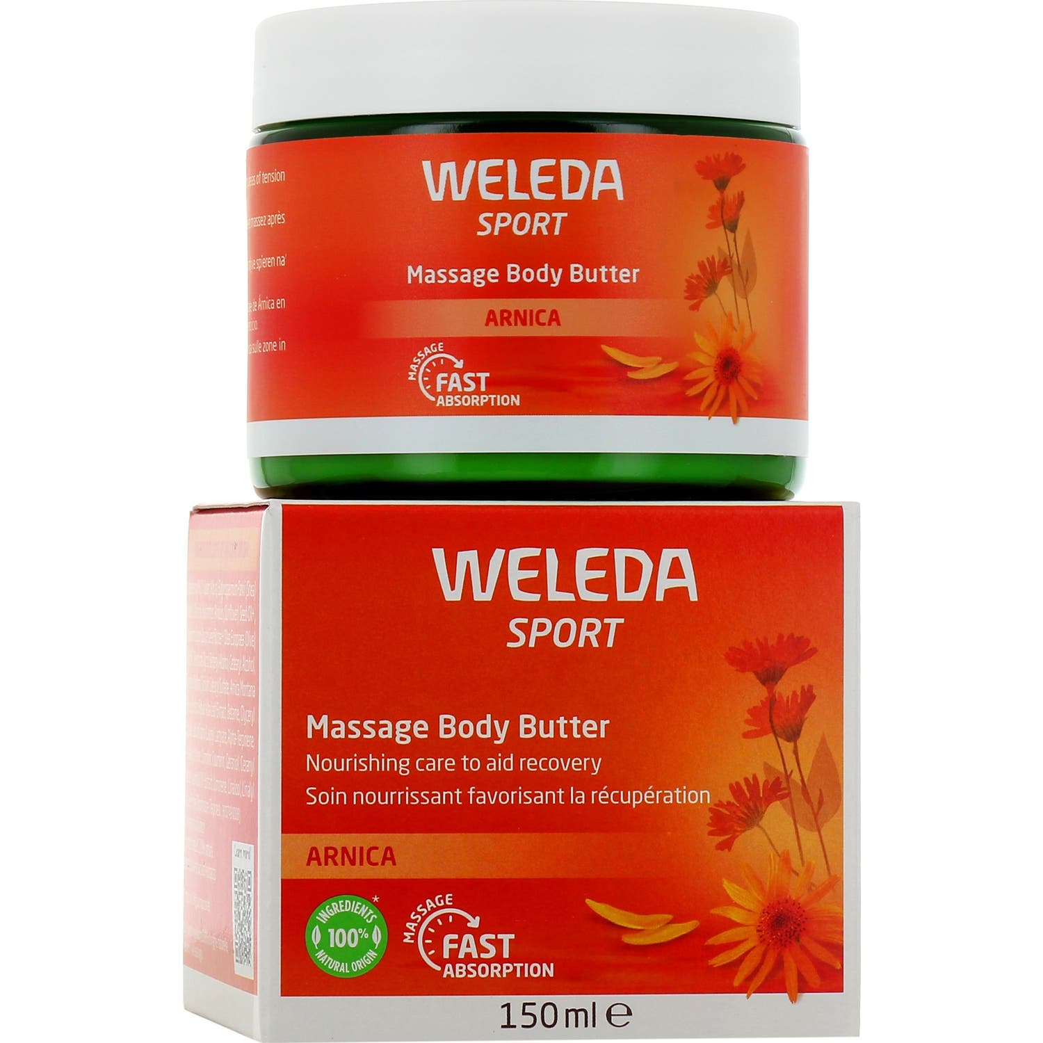 Weleda Sport Baume de Massage Arnica 150 ml