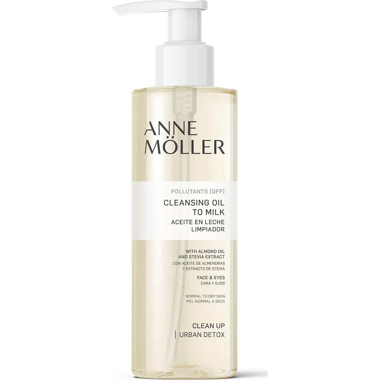 ANNE MOLLER Anne M&ouml;ller Clean Up huile d&eacute;maquillante en lait 200 ml