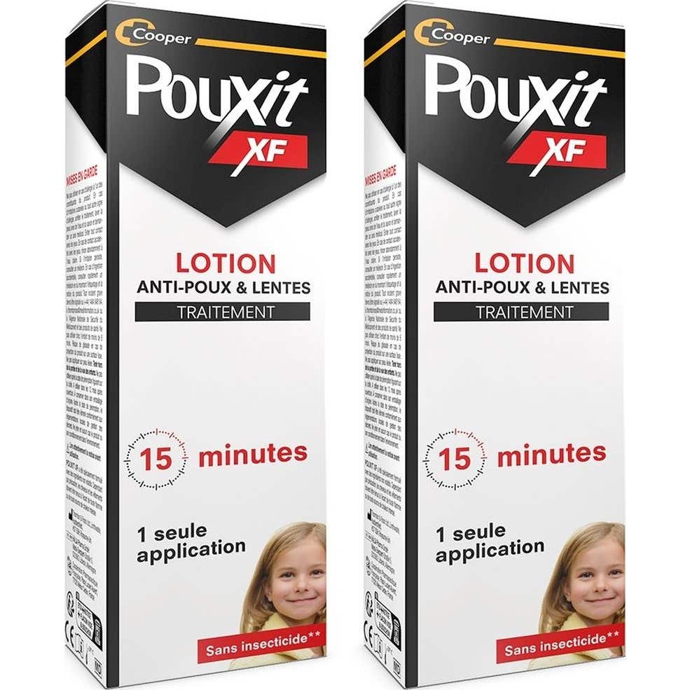 Pouxit Xf Lotion Anti-Poux et Lentes 2x100 ml