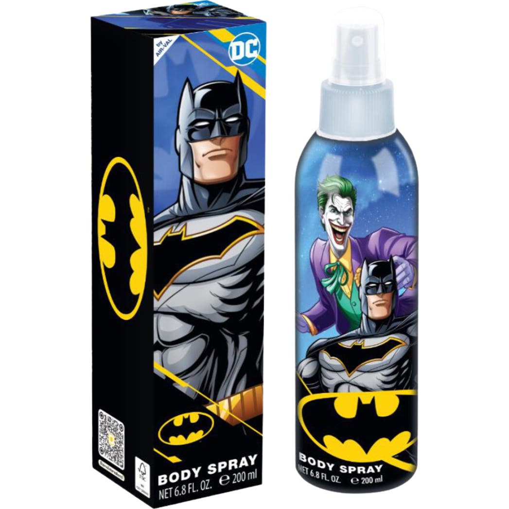 Air-Val Batman Eau de Cologne Body Spray 200ml