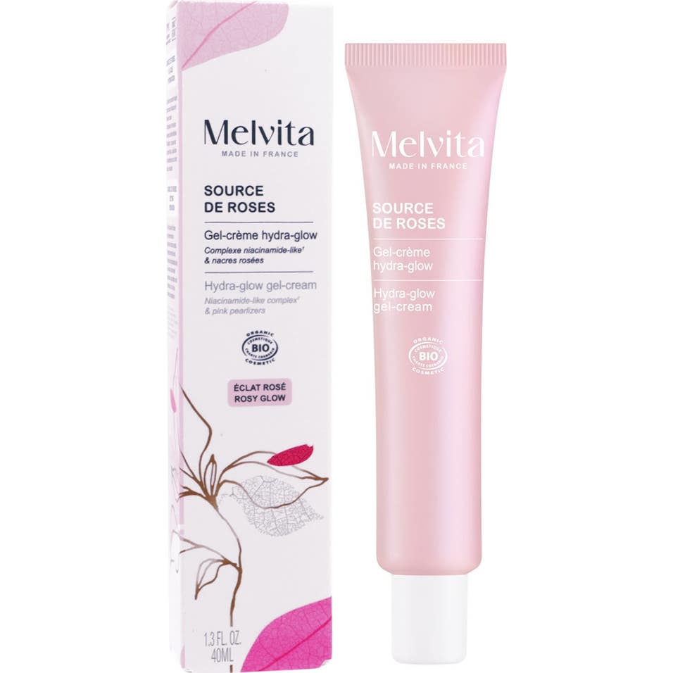 Melvita Source de Roses Gel Crème Hydra Glow Bio 40 ml