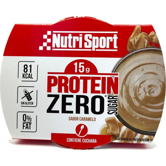 NutriSport Protein Zero Sugar Pouding Caramel 135g