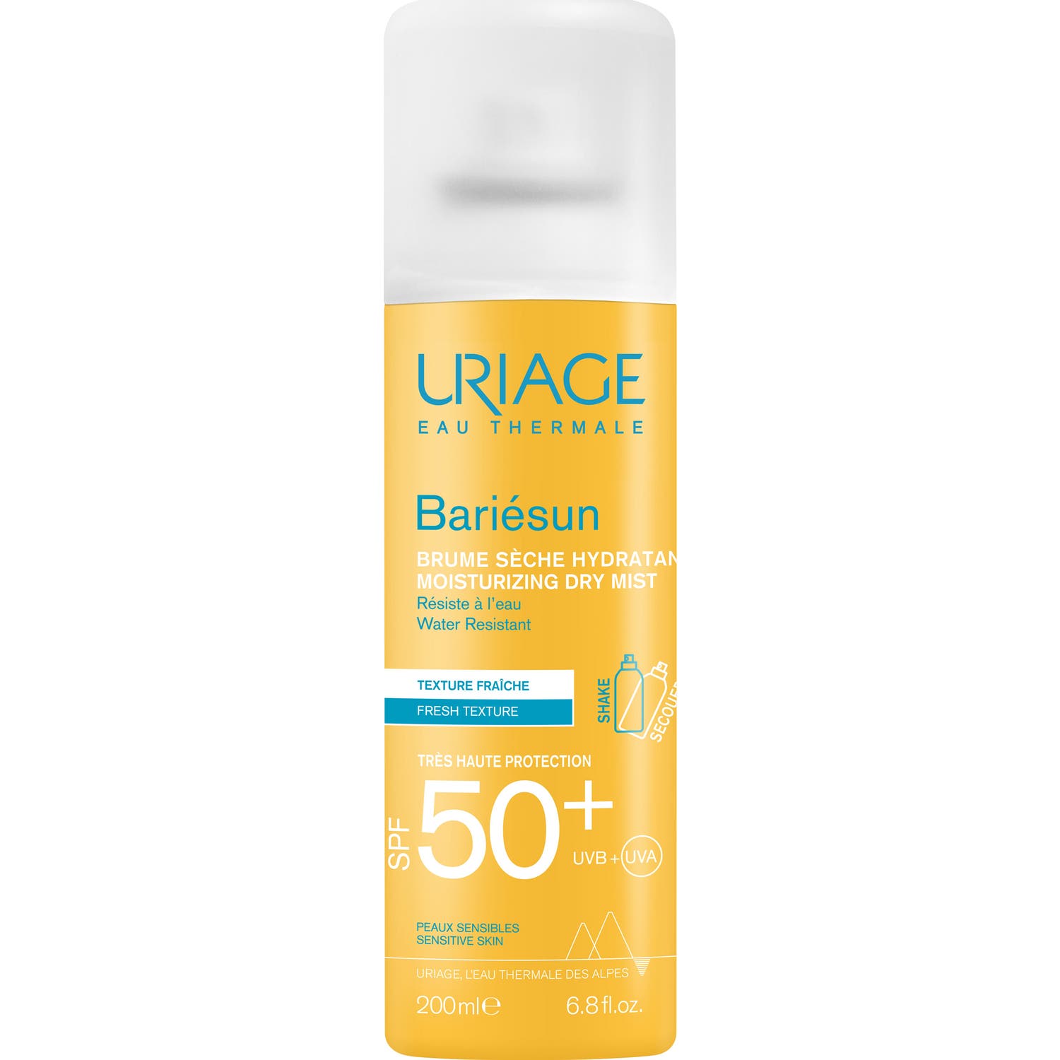 Uriage Bariesun Spray Bruma seca SPF50+ 200 ml