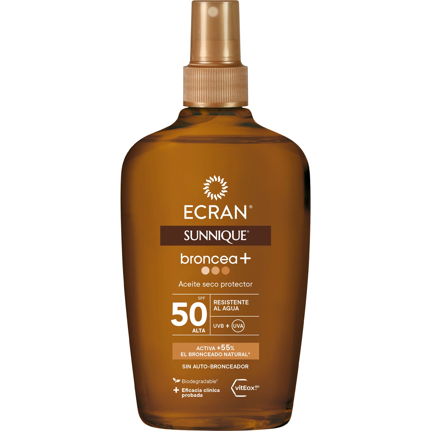 Ecran Sun Lemonoil Oil Spray Spf50 200Ml
