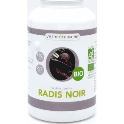 L'Herbothicaire Radis Noir 270mg 180caps