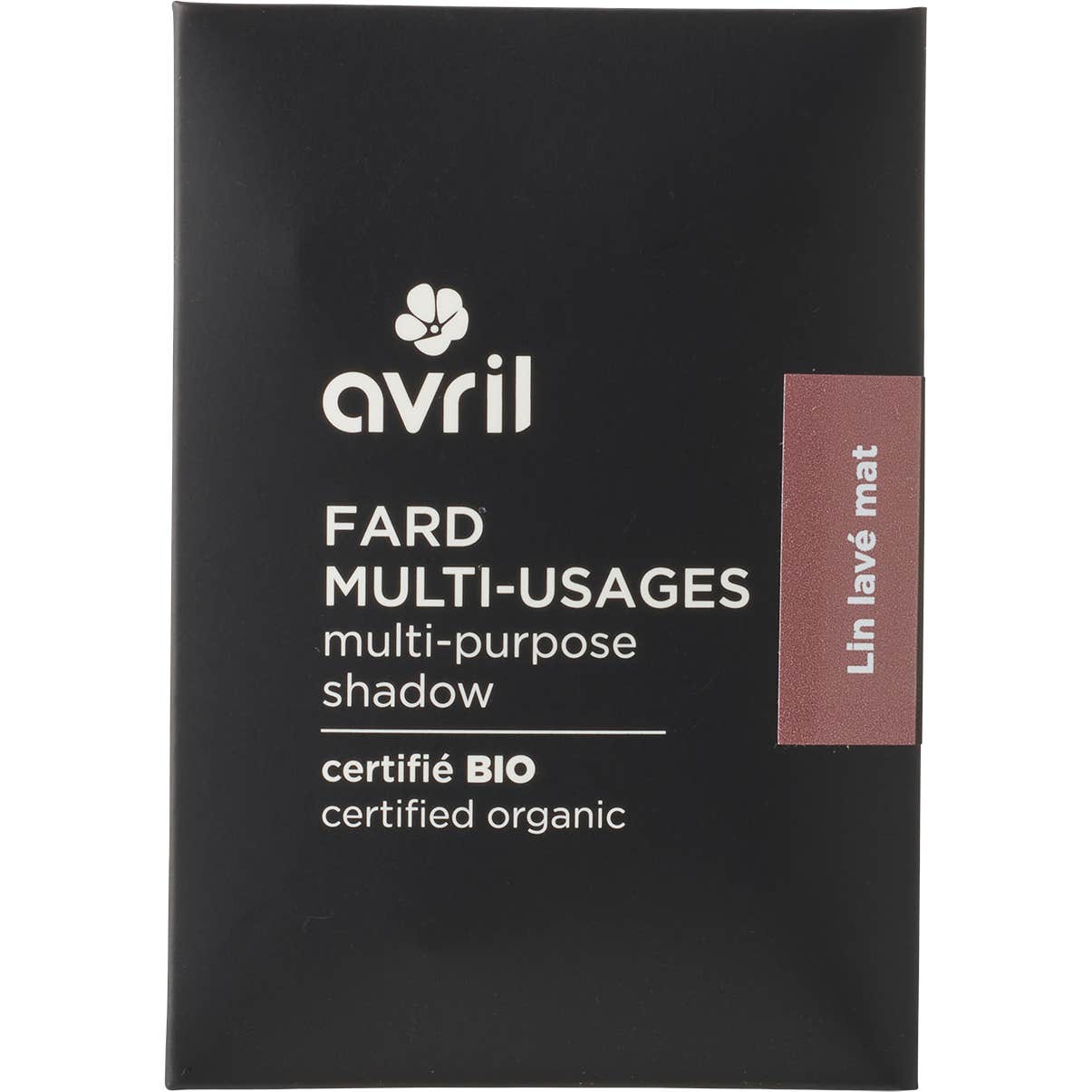 Avril Fard Multi-Usages Bio Lin Lavé Mat Recharge 5g