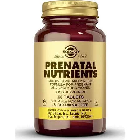 Solgar Prenatal Nutrients 60 comprimés