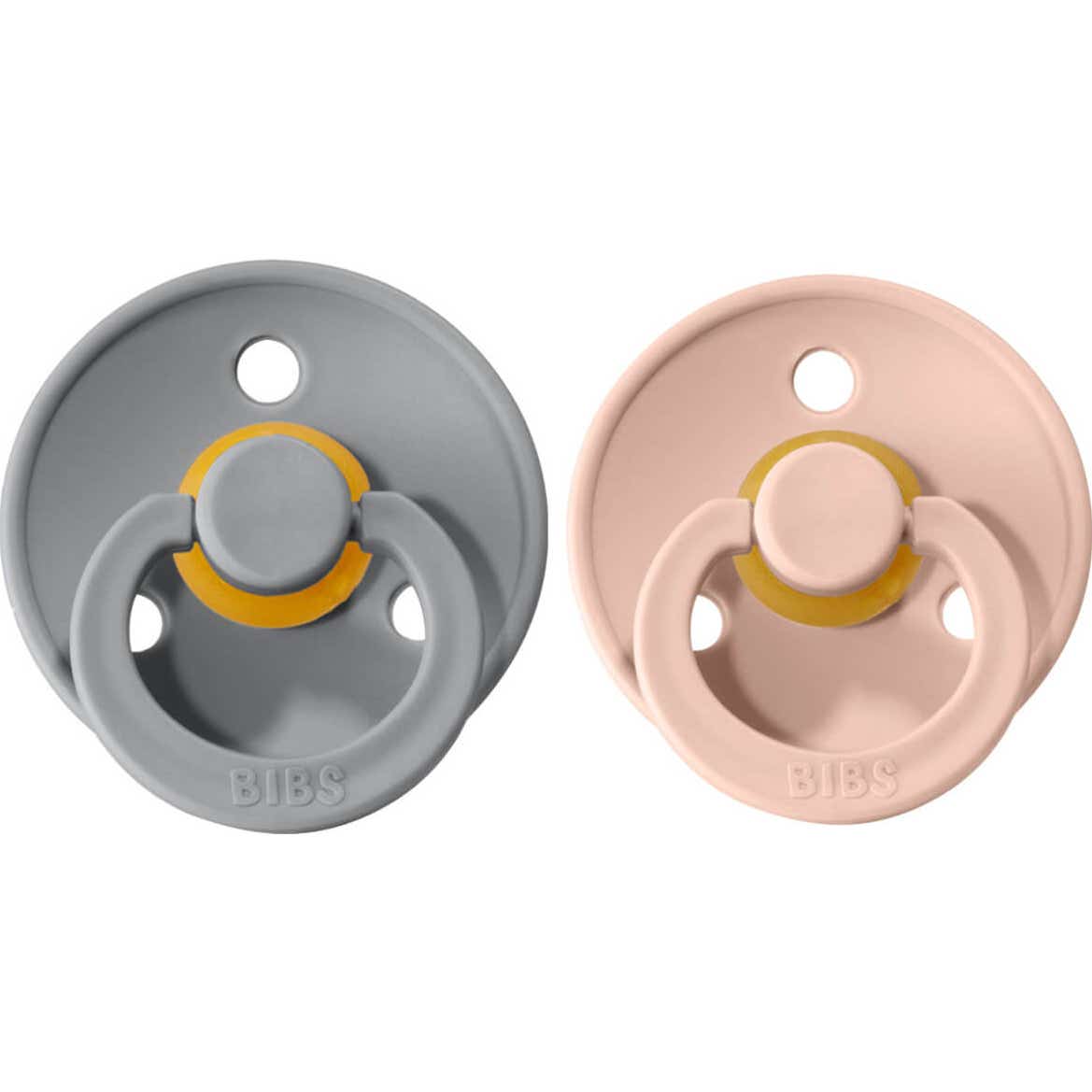 Bavoirs Duo Sucette Latex Cloud Blush 6-18M 2 pièces