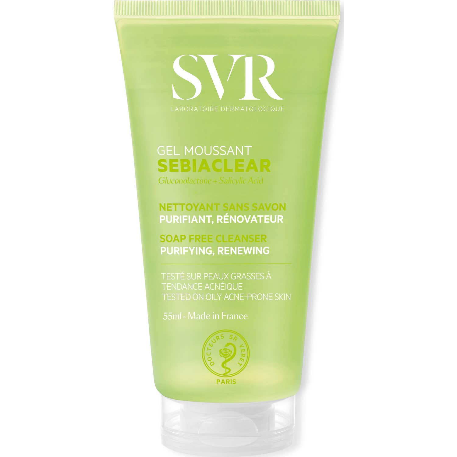 SVR Sebiaclear Gel Moussant 55ml
