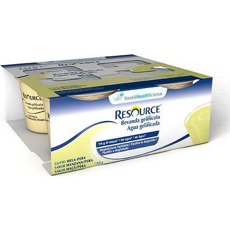Nestlé Resource Pomme Poire Boisson Gelée 4x125g