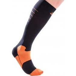 Chaussettes de sport à compression Orliman Ovo2d500 Noir-Orange