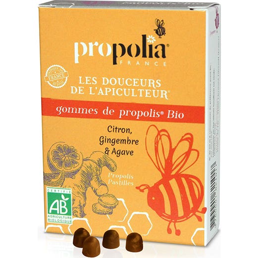 Propolia Gomitas Propóleo Bio Jengibre Limón Agave 45G