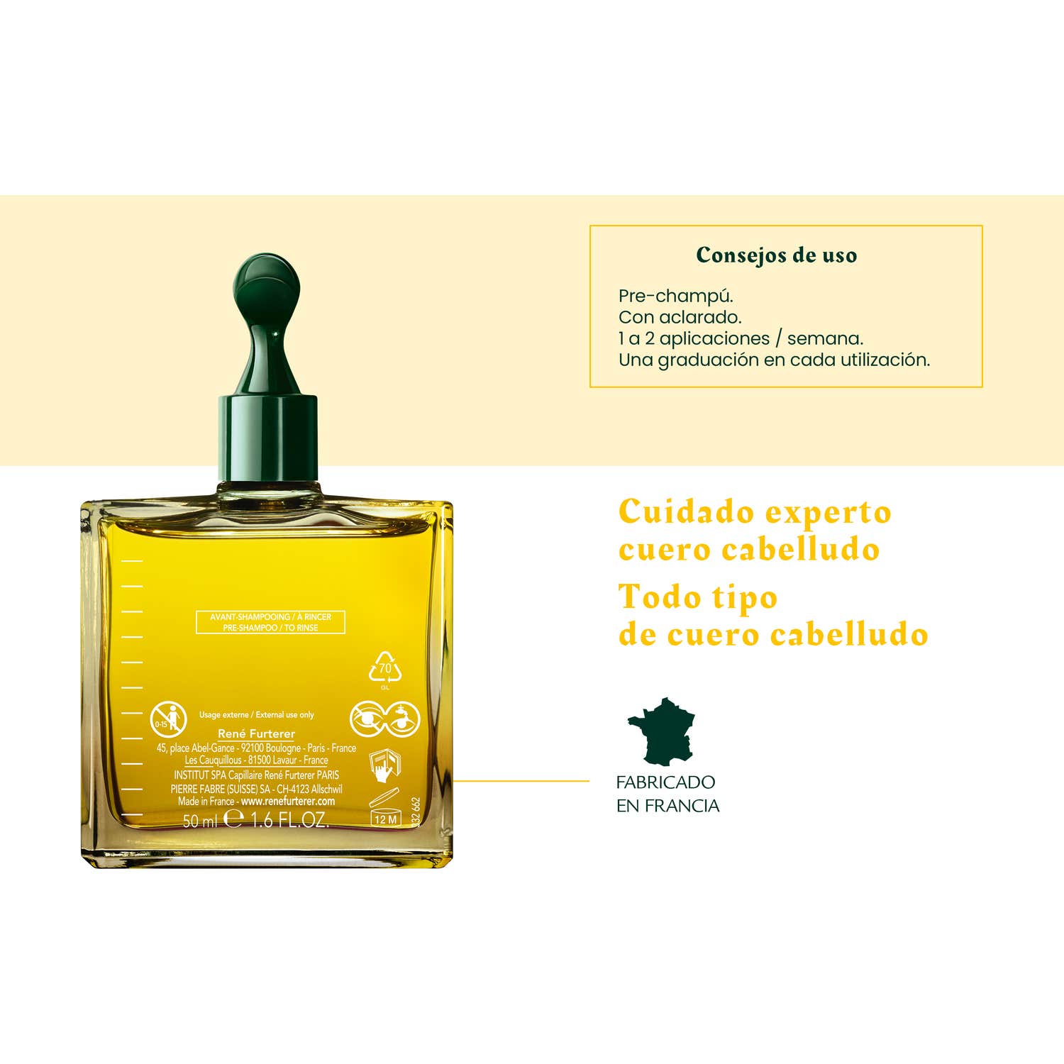 René Furterer Head Spa Complexe 5 Concentré Végétal Stimulant 50ml