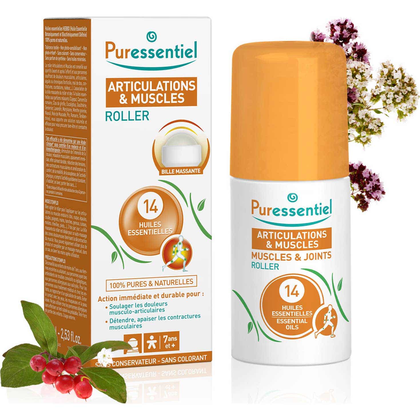 Puressentiel Articulations & Muscles Roller 75ml