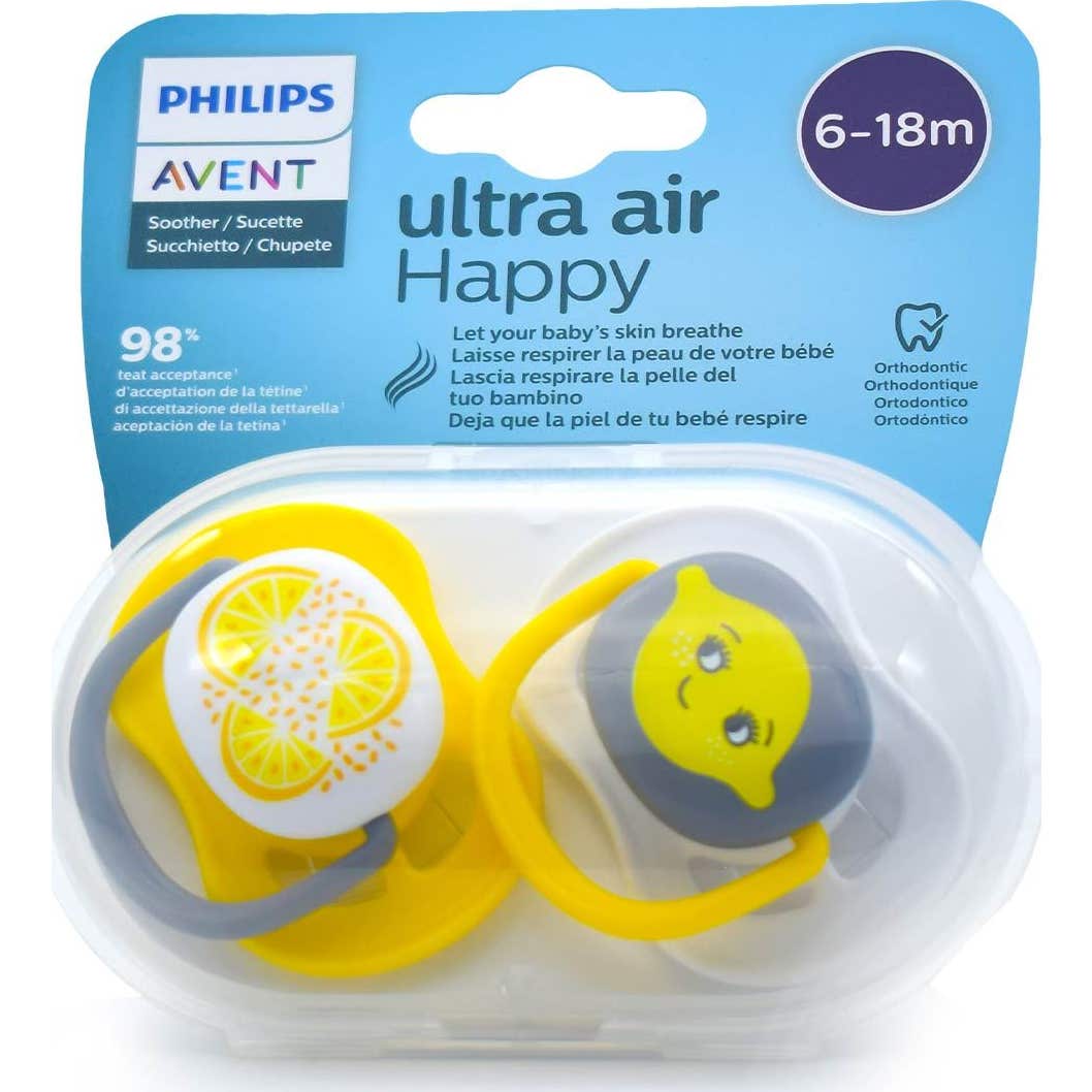 Philips Avent Chupete Ultra Air 6-18M 2uts