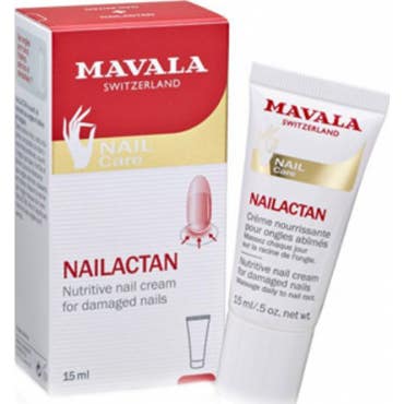 Mavala Crème Nourrissante Nailactan pour Ongles Abîmés Tube 15ml