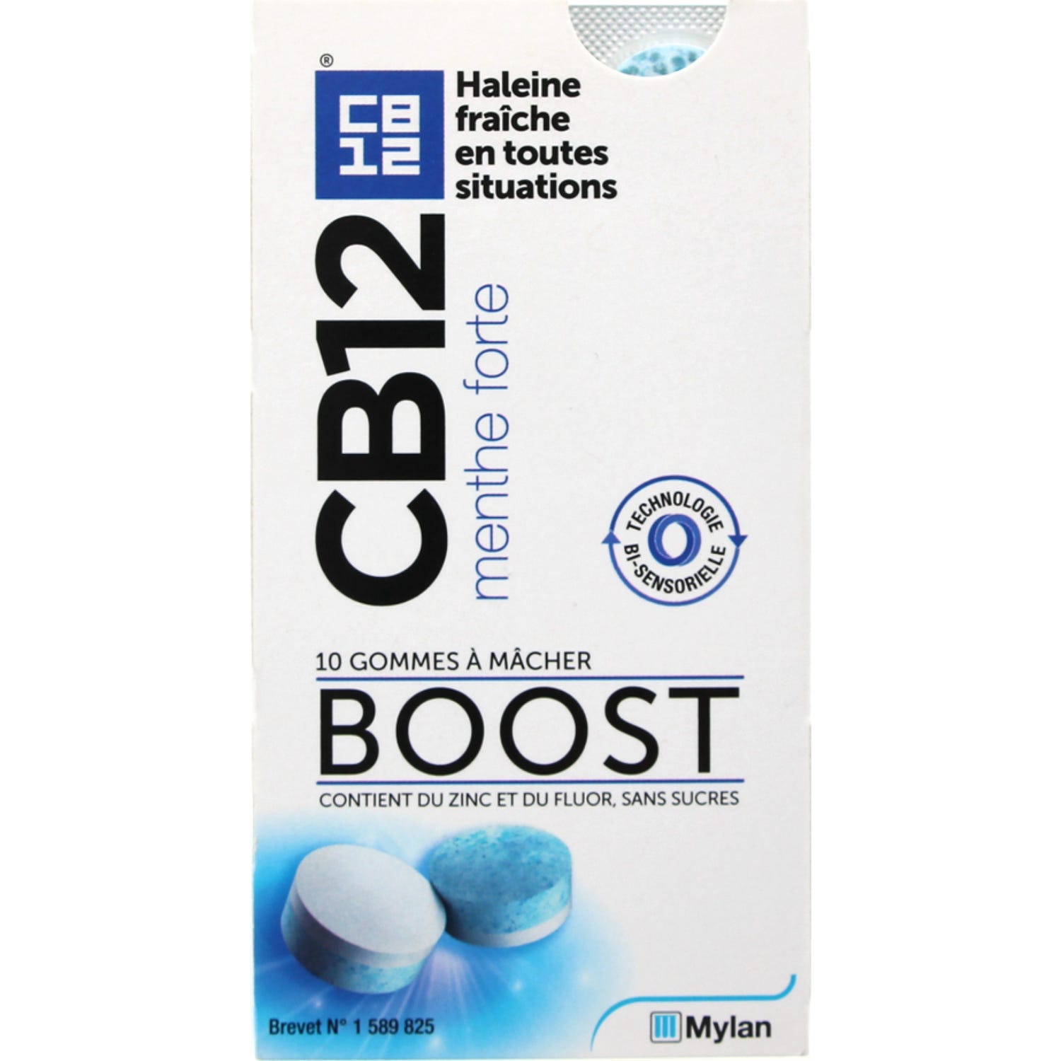 Cb12 Boost Chewing Gum 10uts
