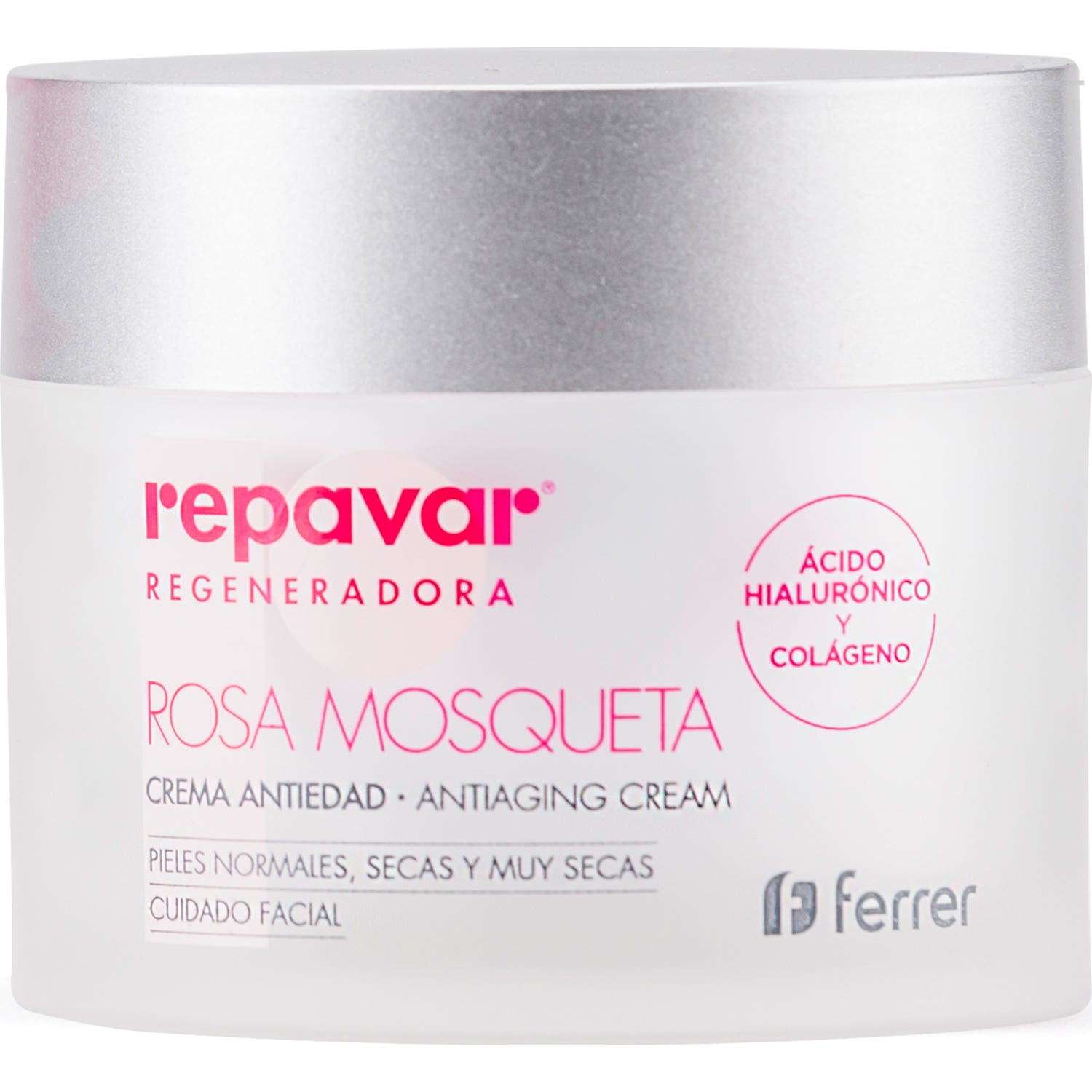 Repavar Rose Musquée Crème Anti-Âge Visage 50 ml