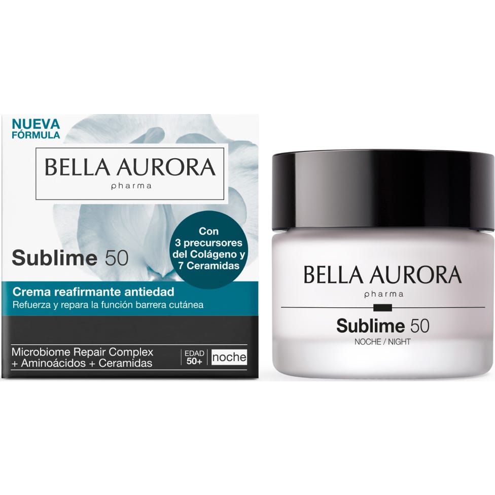 Bella Aurora Sublime Crème Raffermissante 3 Zones Nuit 50ml