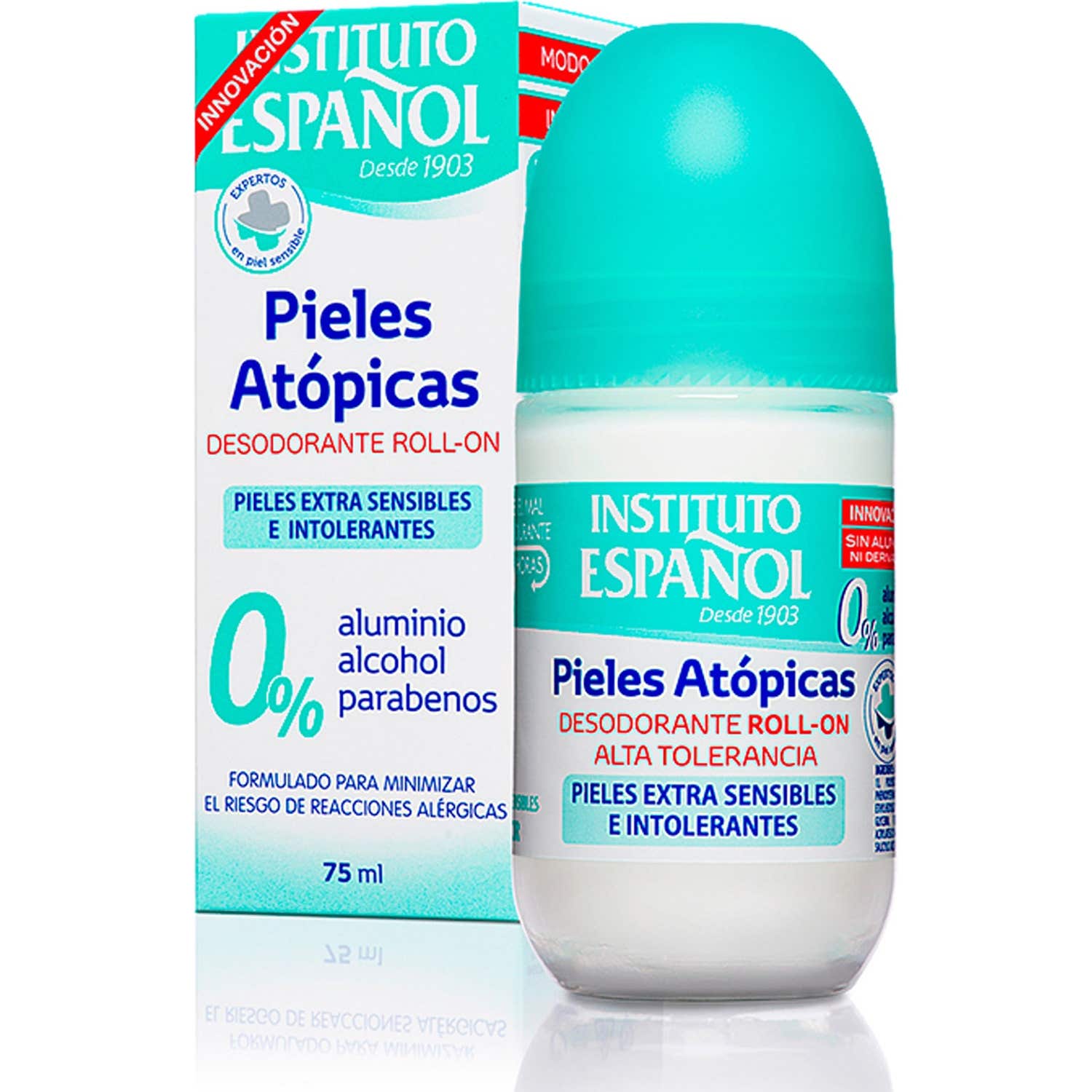 Institut Espagnol Déodorant roll on atopic skins 75ml
