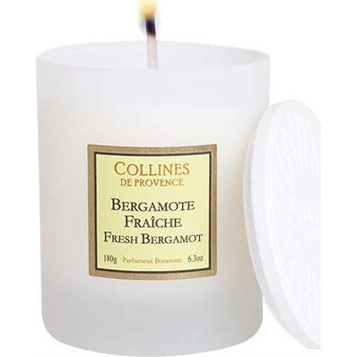 Collines de Provence Bougie Bergamote Fraîche 180g