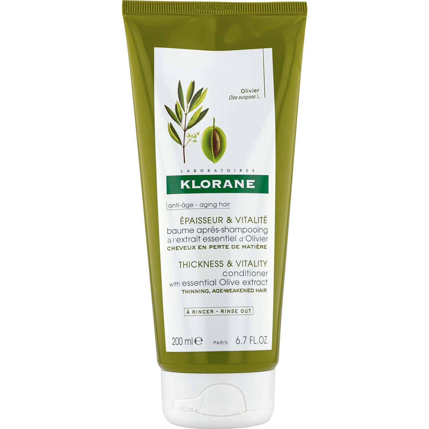 Klorane Baume Après shampooing à l'Olivier 200mL