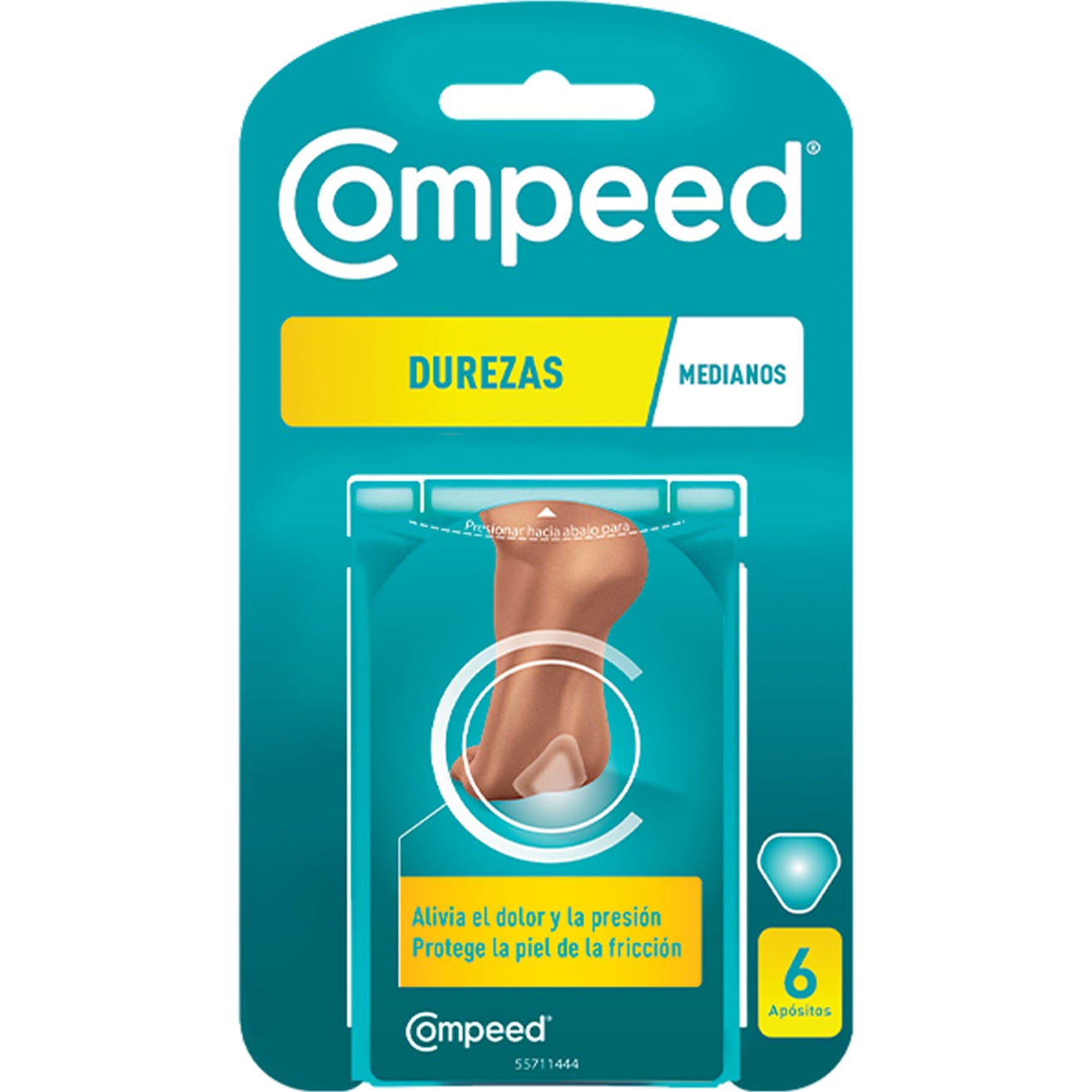 Compeed™ durezas talla mediana 6uds