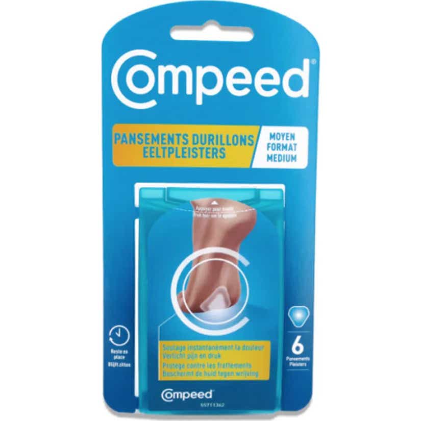 Compeed Pansements Durillons Moyen 6 Unités