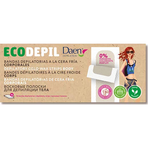 Daen Bande Depilatoire Corps 16uts
