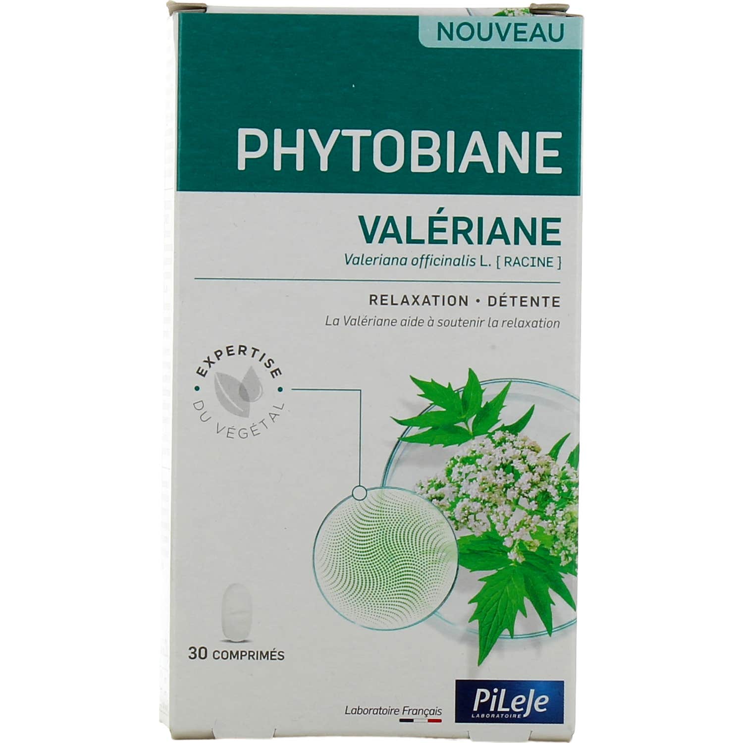 Pileje Phytobiane Valériane 30 Comprimés
