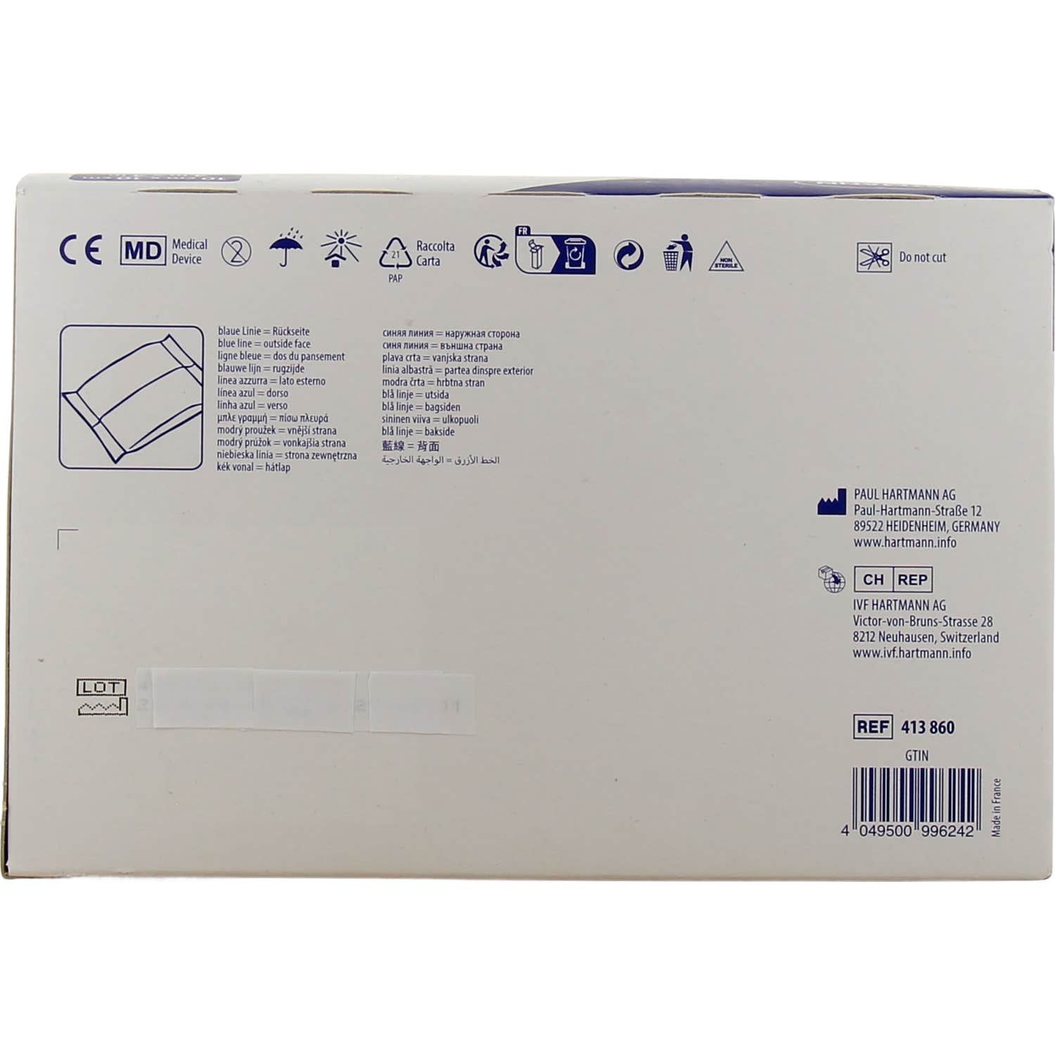 Pans Americ Zetuvit E Nst 10X10 50 Pans Americ Zetuvit E Nst 10X10 50