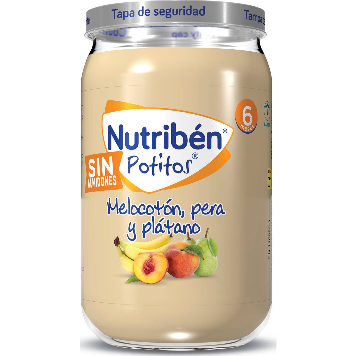 Nutriben Pot Pêche Poire Banane 235G