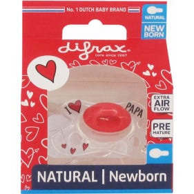 Difrax Sucette I Love Papa Newborn 1 Unité