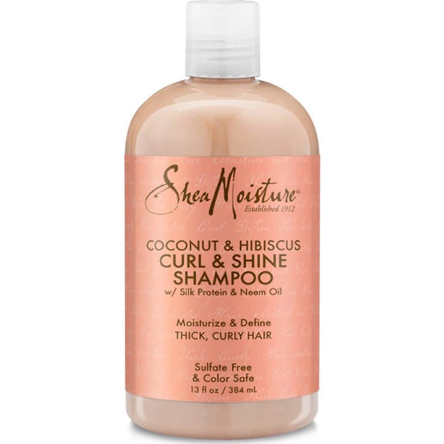 Shea Moisture Coconut & Hibiscus Curl & Shine Shampoo 384ml