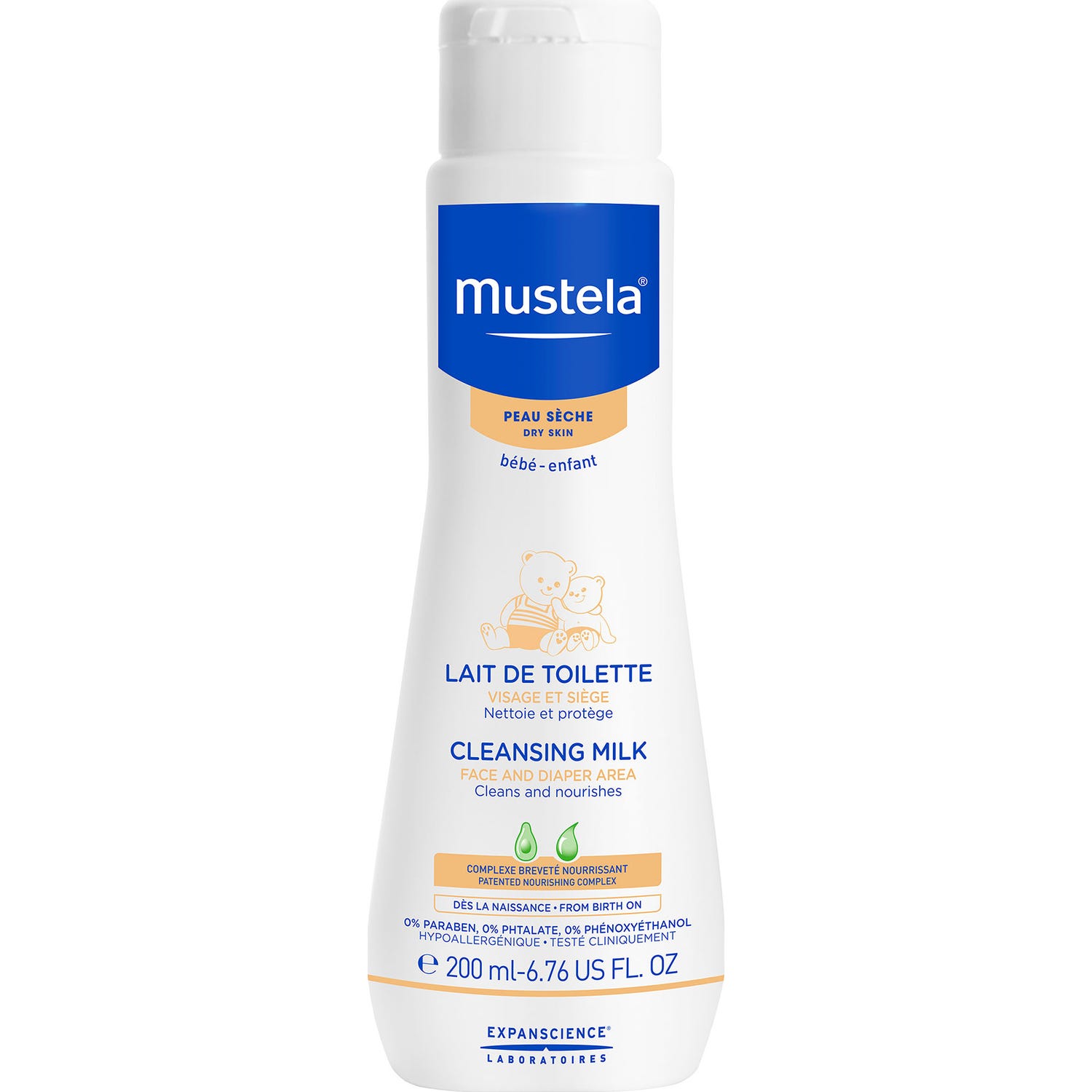 Mustela lotion hypoallergénique 200ml