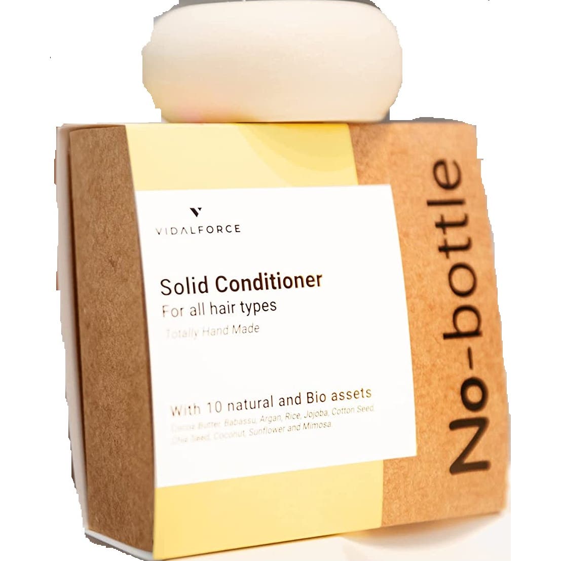 Vidalforce Après Shampoing Solide Artisan Bio 85g